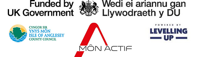 Logos for the creu ynys actif fund