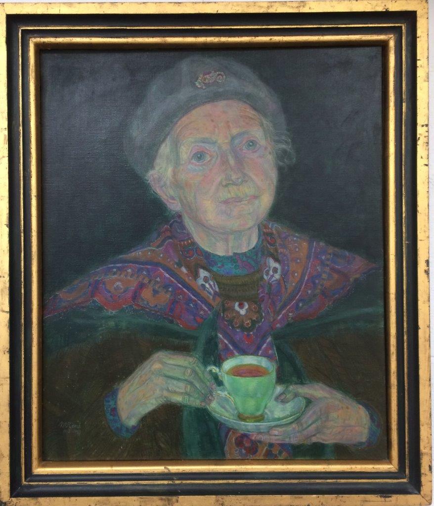 Portrait of artists' mother
