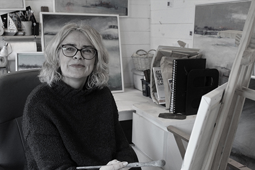 Image of Catherine Taylor Parry in studio.