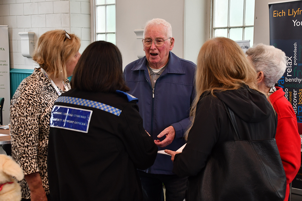 Council staff at the Dementia Actif open day