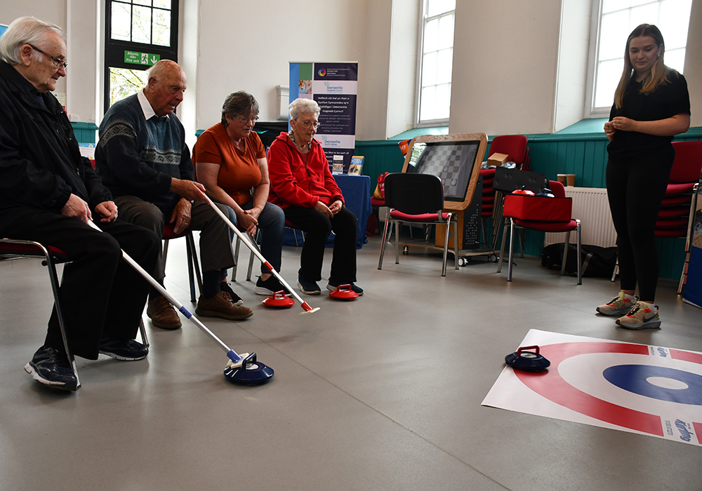 Council staff at the Dementia Actif open day