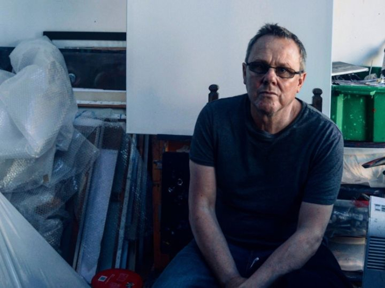 Acclaimed artist Pete Jones celebrates the opening of his latest exhibition ‘Cynefin' at Oriel Môn..