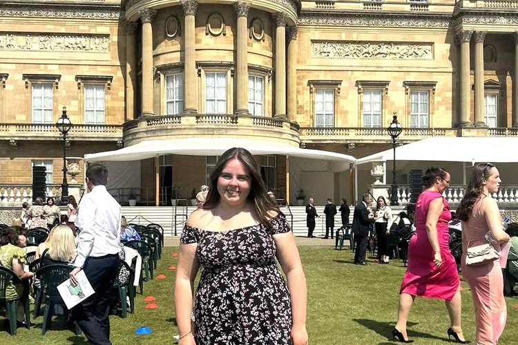 Our young people celebrate gold at Buckingham Palace