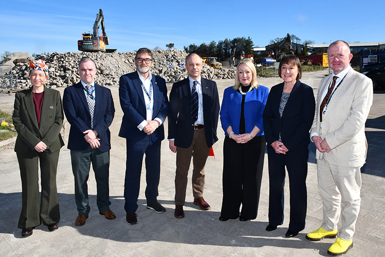 Members of the Anglesey Freeport delegation