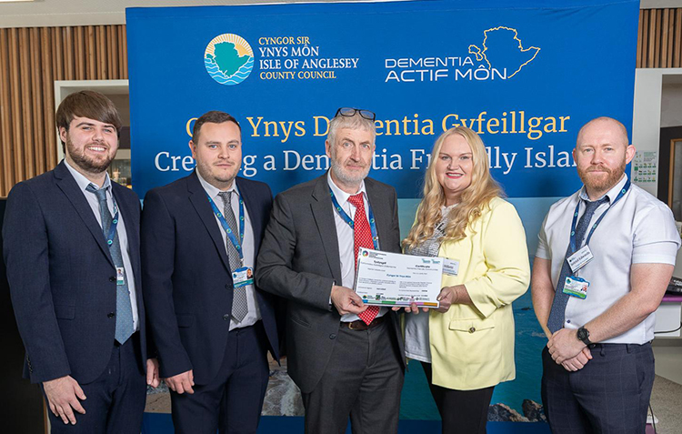 The first Dementia Friendly Council in North Wales.