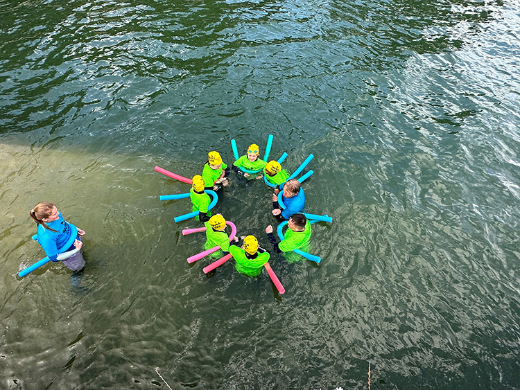 Water activity for children.