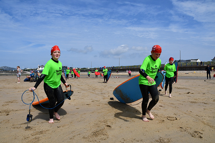 Community water safety programme and School Swim Safe scheme.