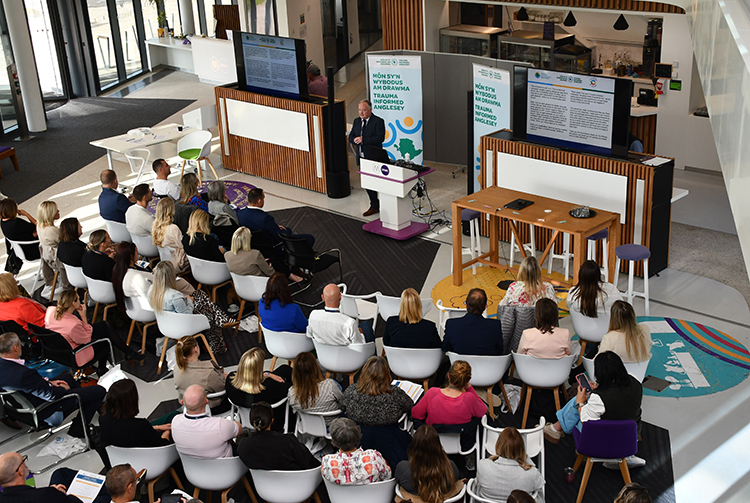 A special event, with key partners and stakeholders, held at the Menai Science Parc, Gaerwen.